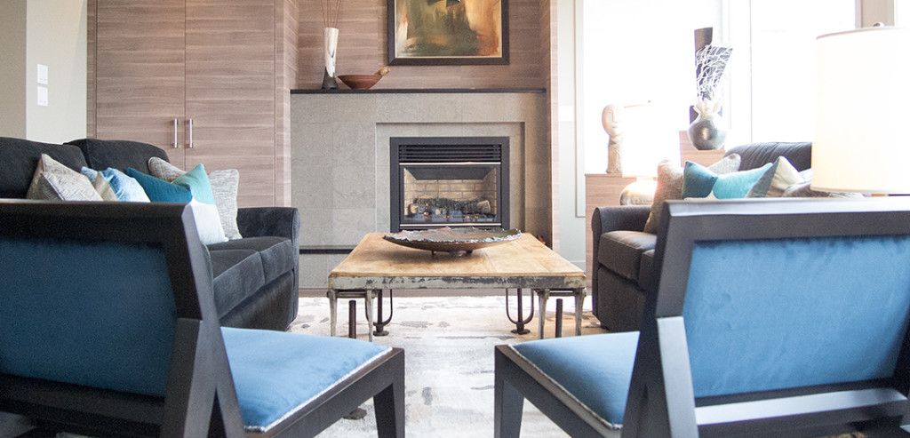 Living Room Fireplace Renovation Victoria BC