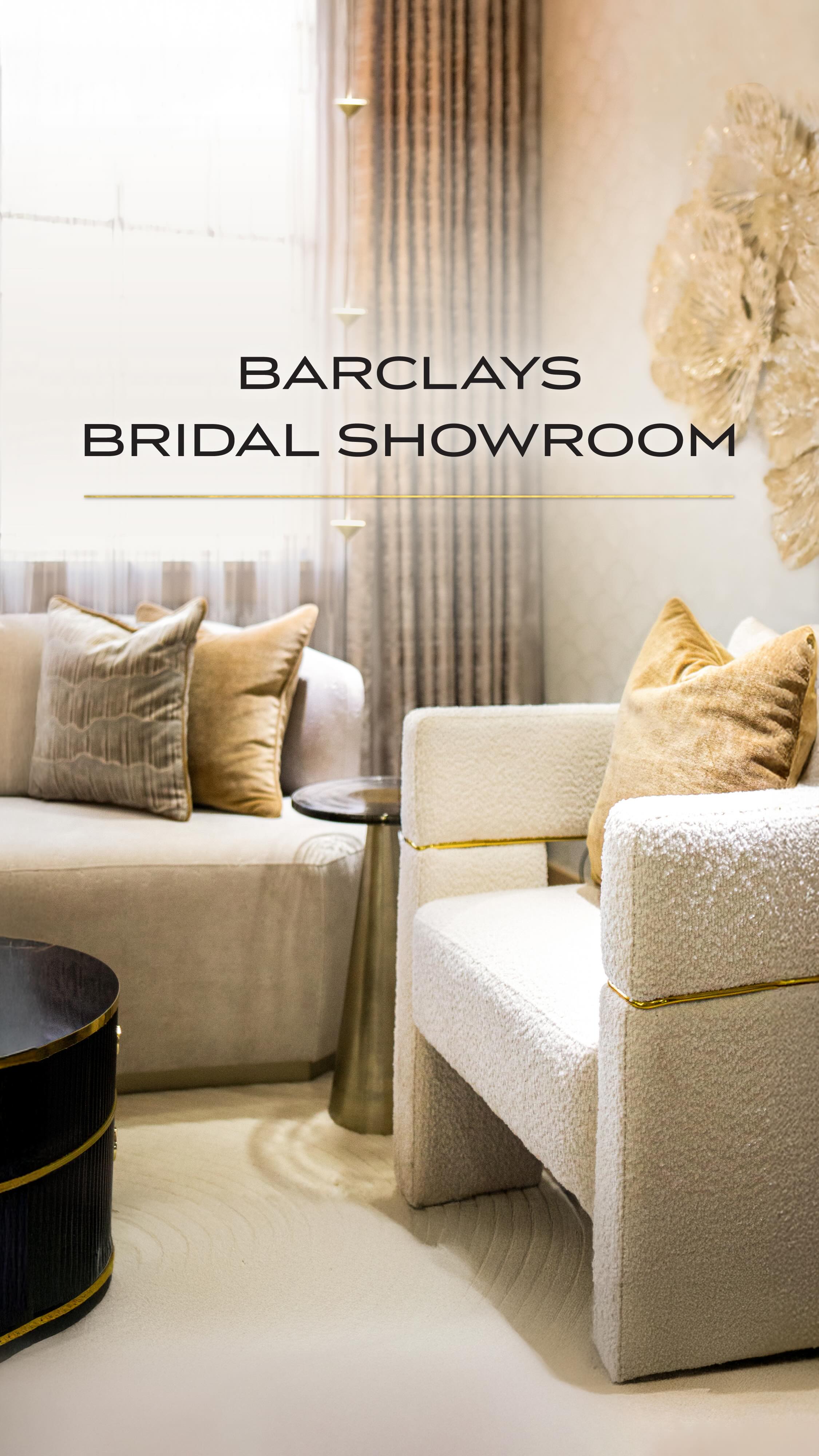 A glimpse into luxury. Step inside @barclaysjewellers Exclusive Bridal Showroom, an intimate space designed to celebrate love and milestones. 

From plush furnishings to statement lighting, every detail was curated to create an atmosphere of elegance and refinement. With soft textures, gold accents, and a warm, inviting glow, this private showroom is the perfect setting to find the ring. 
.
.
.
#barclaysfinejewellers #bridalshowroom #meadedesigngroup #mdginteriors #luxuryinteriors #jjyinteriors