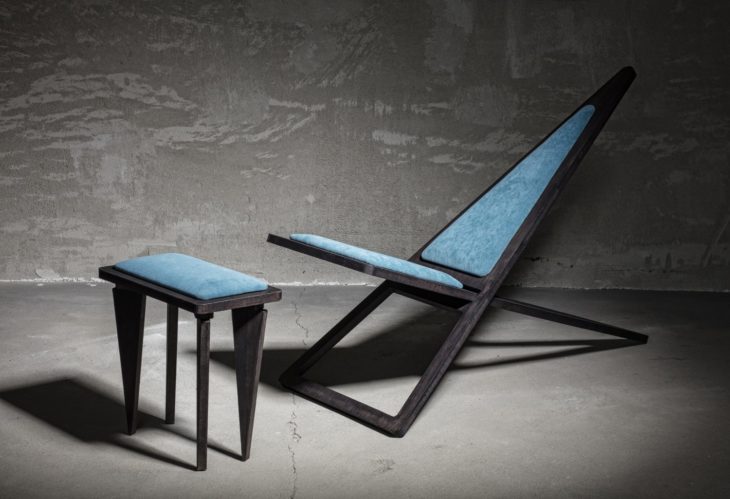 Charlie Pommier Triangle-Lounge-Chair lifeMstyle